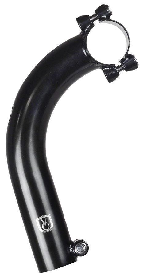 Velo Orange Cigne Stem Clamp 31.8mm Bar Clamp 70mm Rise 145mm Black Aluminum