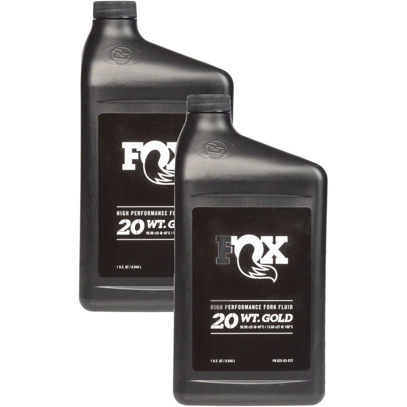 Pack of 2 FOX 20 Weight Gold Bath Oil - 32oz