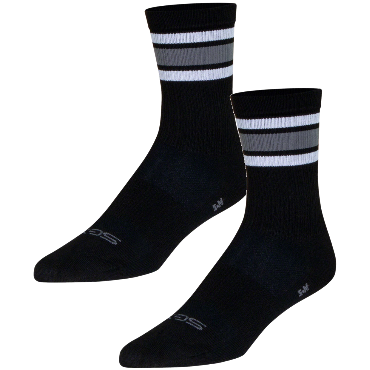 Pack of 2 SockGuy Throwback SGX Socks - 6", Large/X-Large