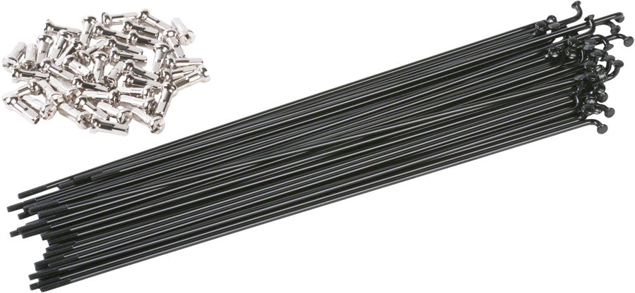 Odyssey Spokes 2.0 180mm Black Stainless Steel, Brass Nipples