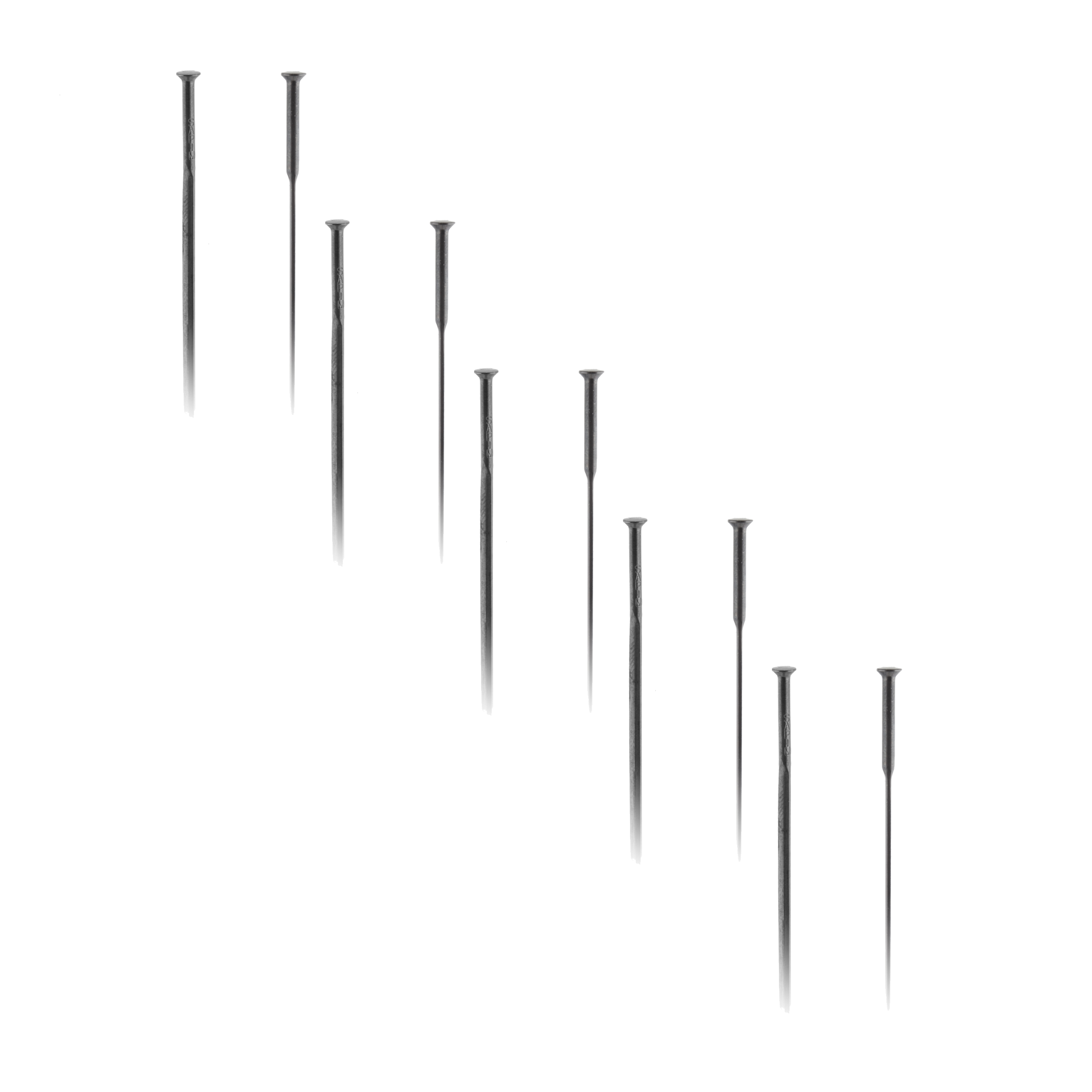 Sapim CX-Ray Bladed Straight Pull 272mm Black Pack of 5 Spokes