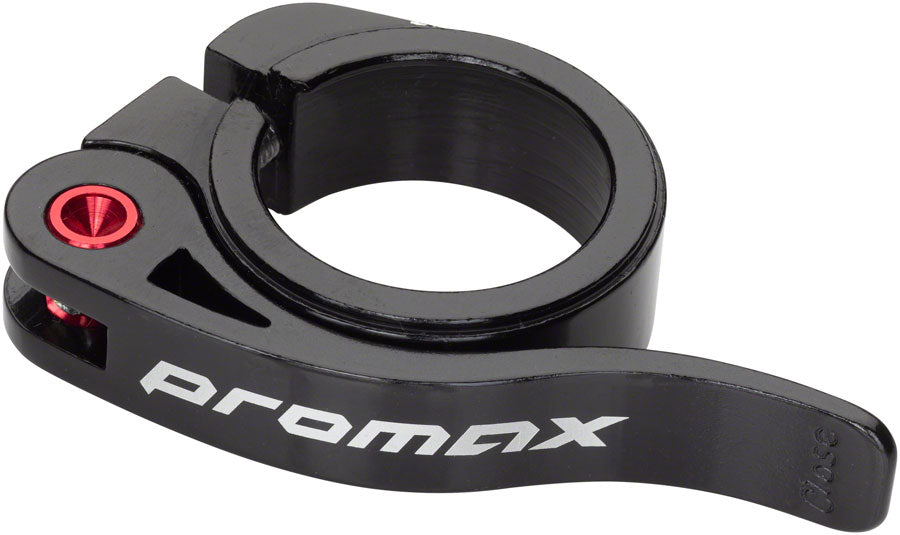 Promax 335QX Seatpost Clamp - 31.8mm, QR, Black