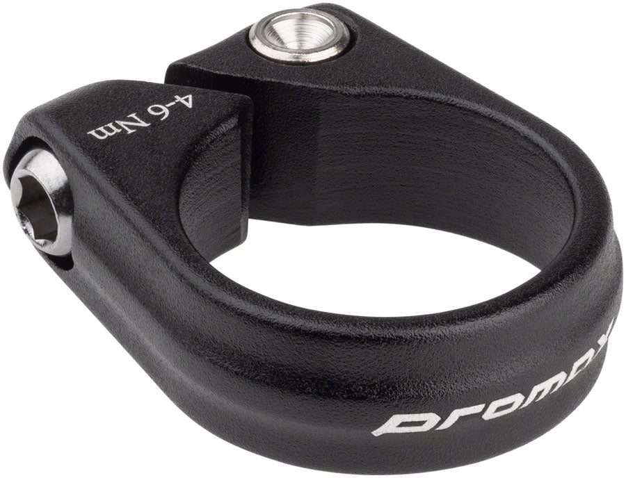 Promax MX37 Seatpost Clamp - 31.8mm, Bolt-On, Black