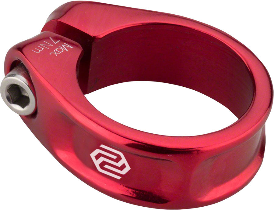 Promax FC-1 Seatpost Clamp - 31.8mm, Bolt-On, Red