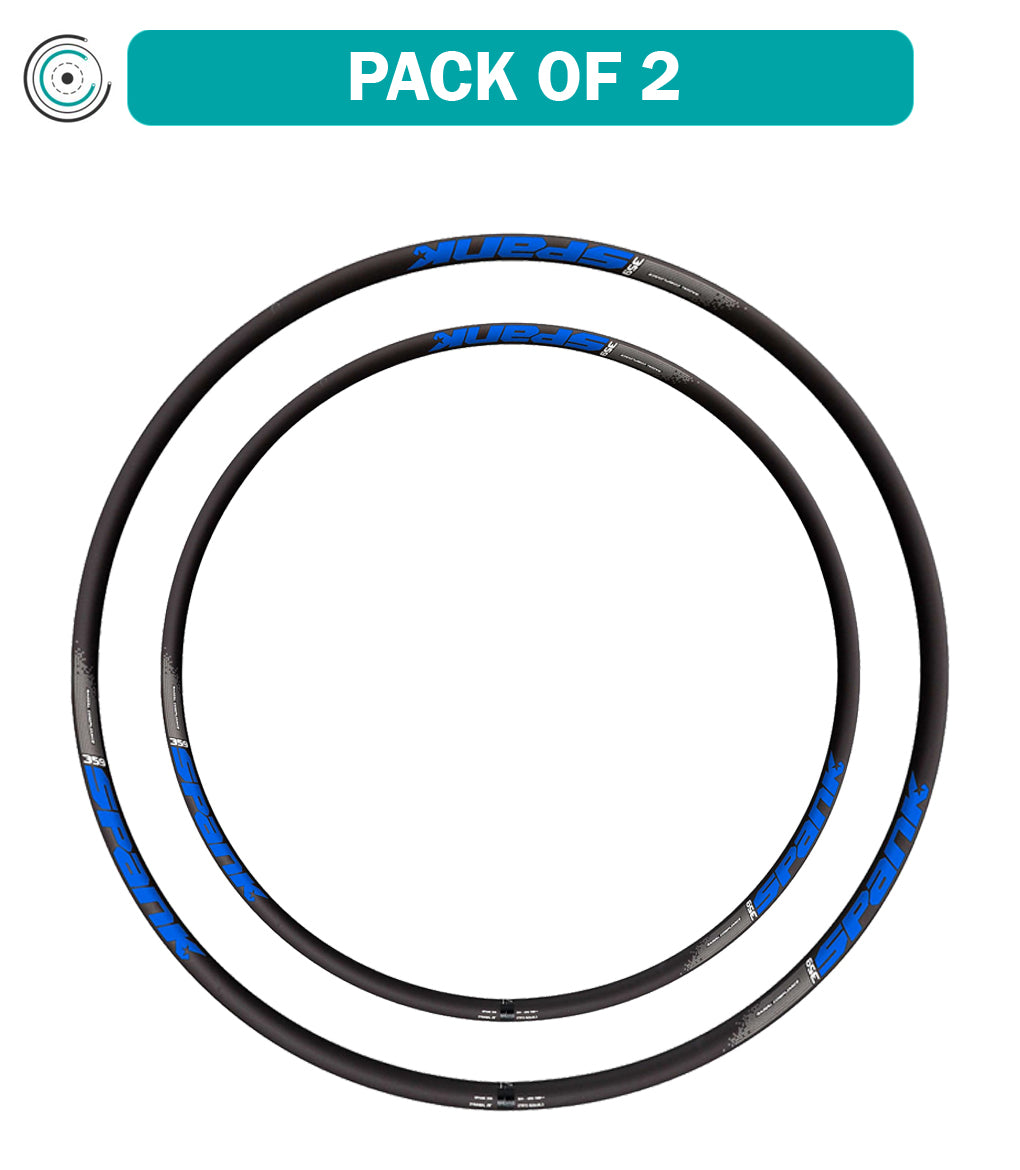 Pack of 2 SPANK 350 Vibrocore‚Ñ¢ Rim, 29" Black Blue