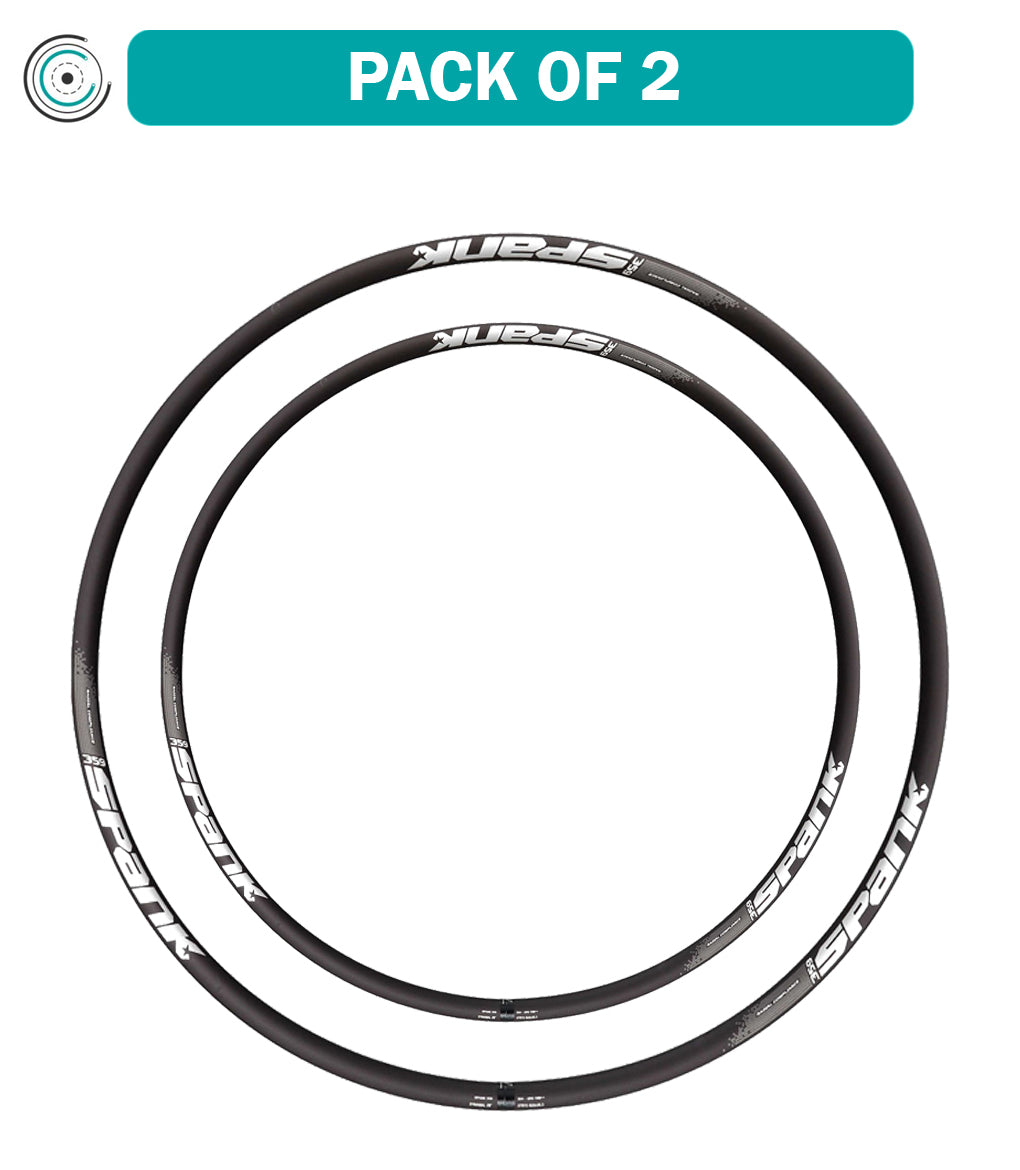 Pack of 2 SPANK 350 Vibrocore‚Ñ¢ Rim, 27.5" 28H Black