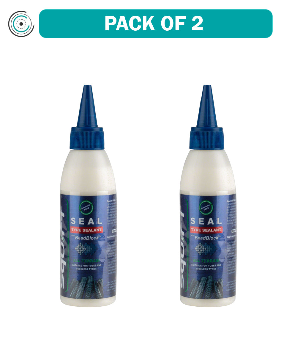 Pack of 2 Squirt SEAL Tire Sealant with BeadBlock - 150ml
