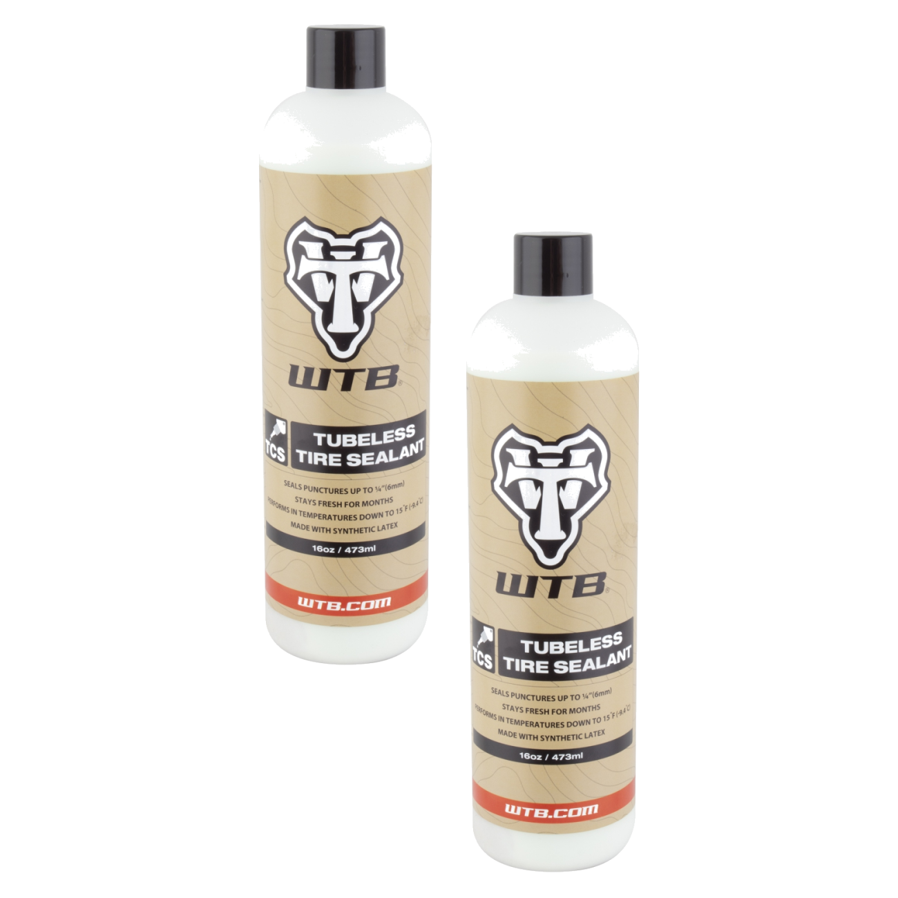 Pack of 2 WTB TCS Tubeless Tire Sealant - 16oz / 473ml