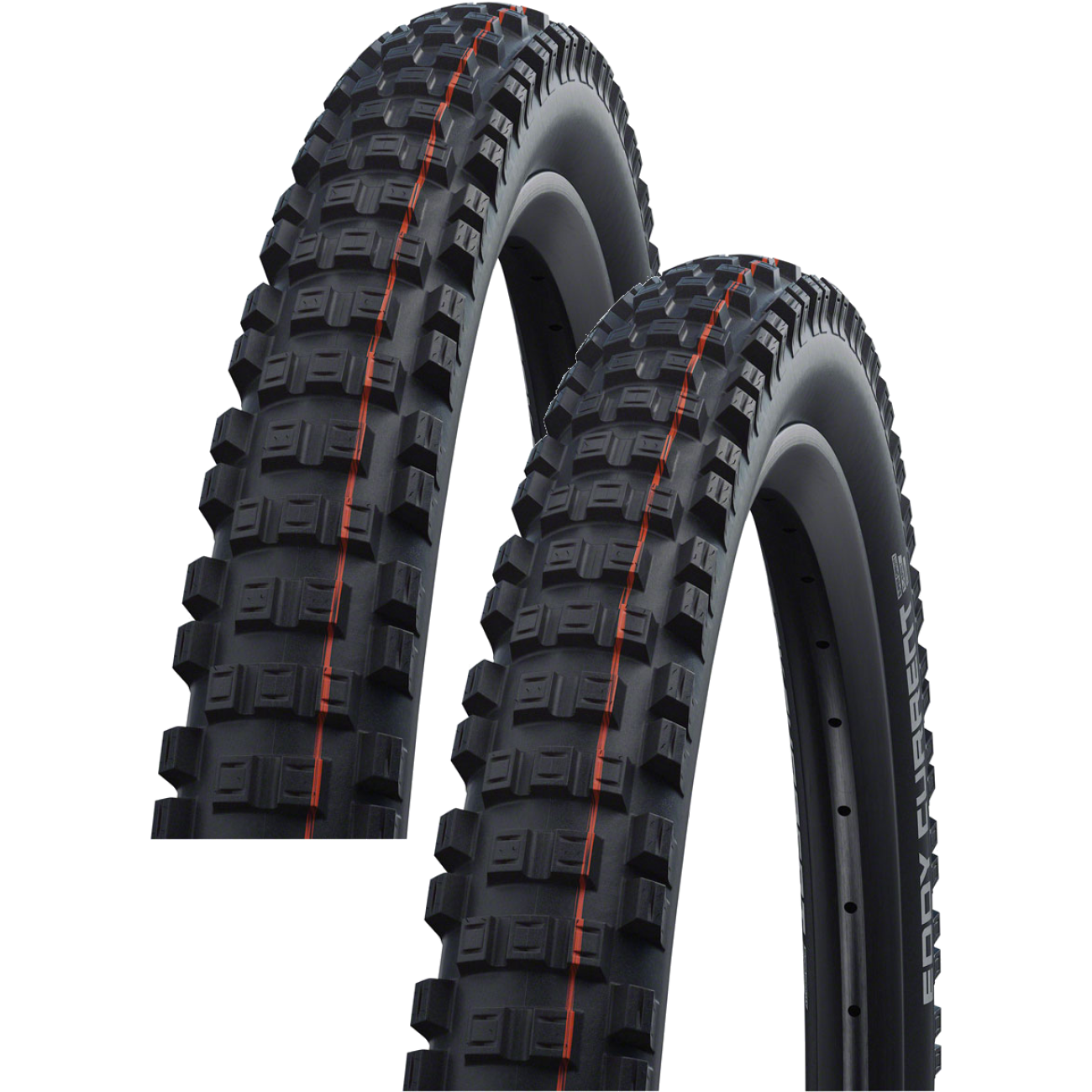 Pack of 2 Schwalbe Eddy Current Rear Tire Tubeless Folding Evo Mountain Bike 11654033.01