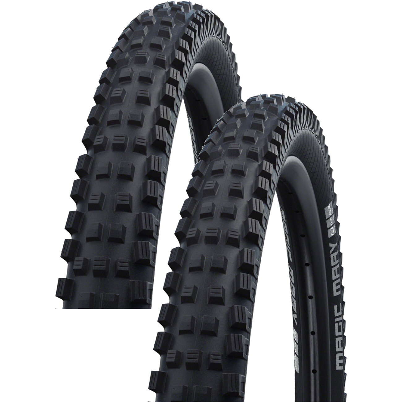 Pack of 2 Schwalbe Magic Mary Tire 29 x 2.4 Tubeless Folding blk 11600616.03