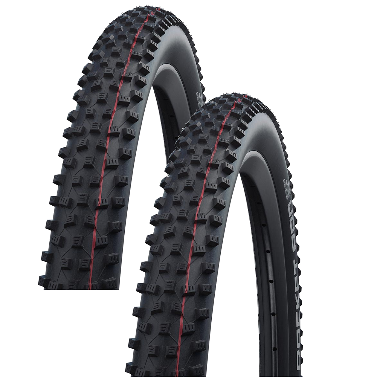 Pack of 2 Schwalbe Rocket Ron Tire 27.5x2.6 Tubeless Folding Evolution 11600891.02