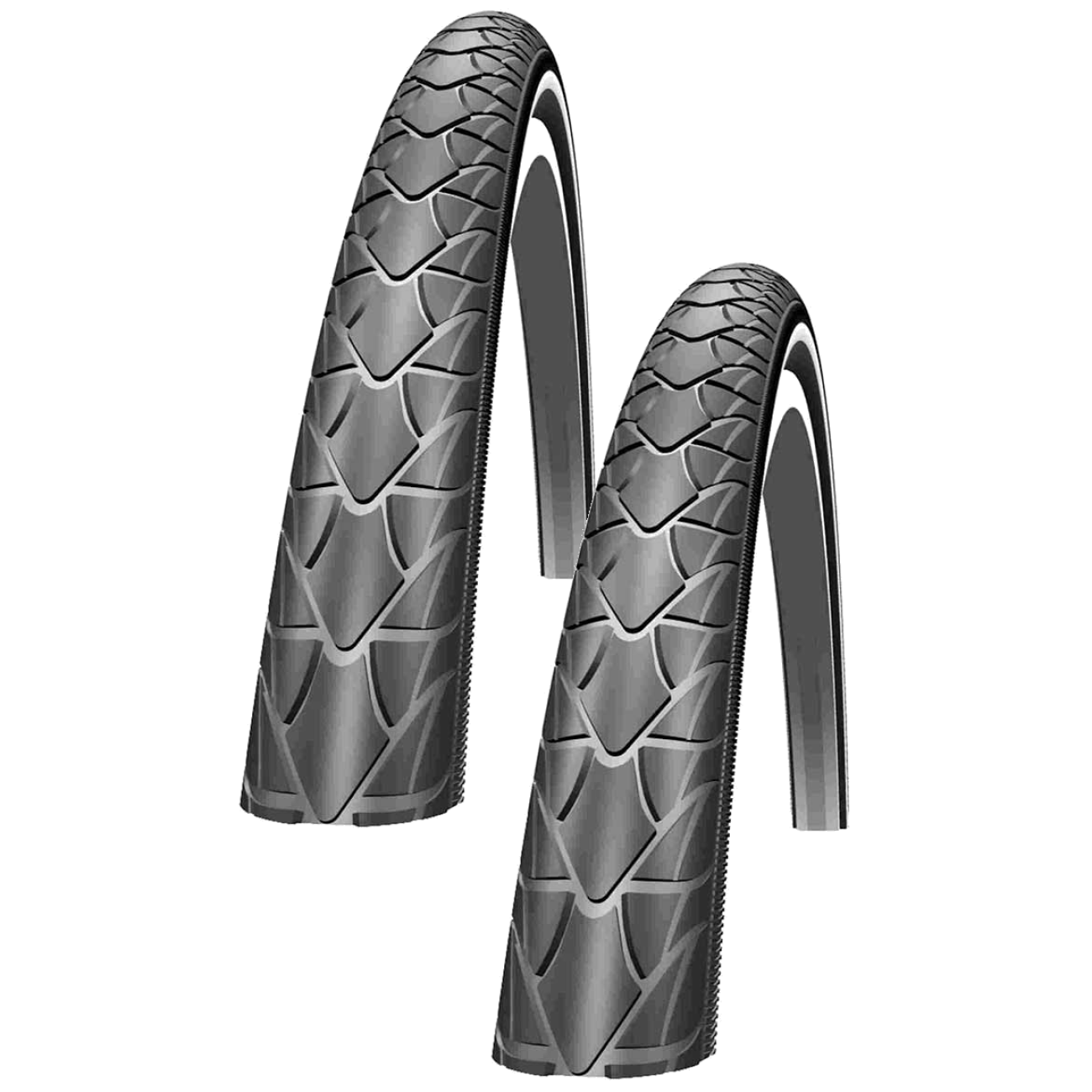 Pack of 2 Schwalbe Marathon Racer Performance Lite RaceGuard 20x1.5 Wire TPI 85 11100294
