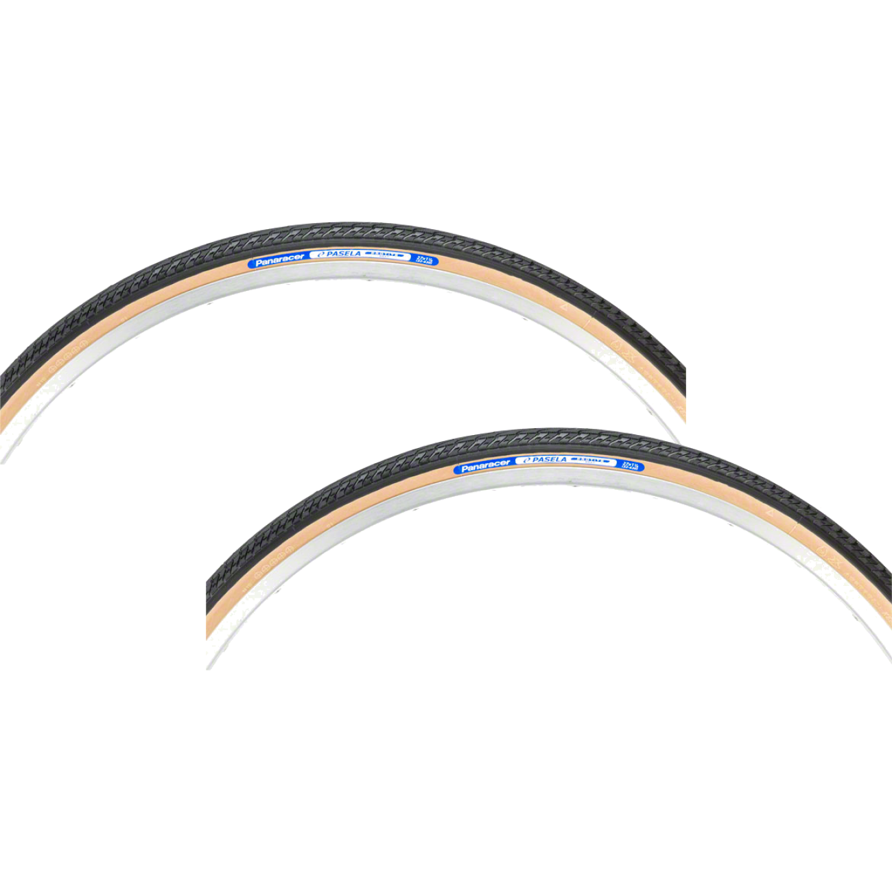 Pack of 2 Panaracer Pasela Protite 27x11/4 Wire TPI 95 Black/Ysk Reflective AW274-LX-18PT2