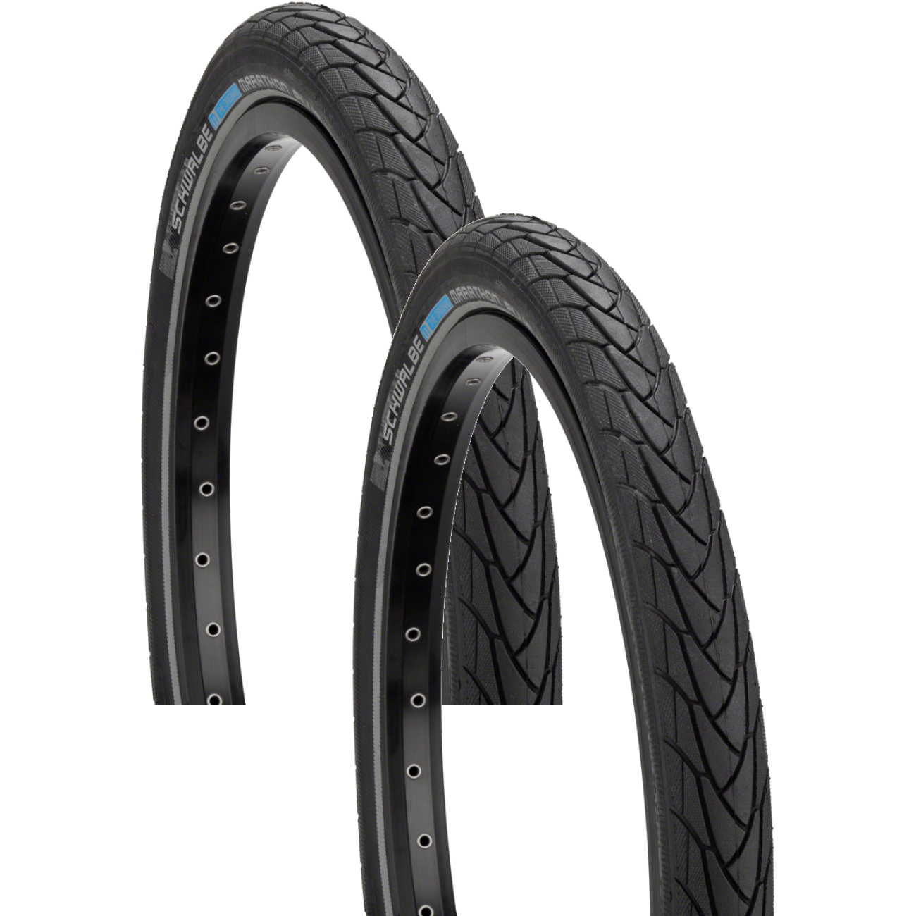 Pack of 2 Schwalbe Marathon Plus Tire 24 x 1.75 Clincher Wire Performance 11100759
