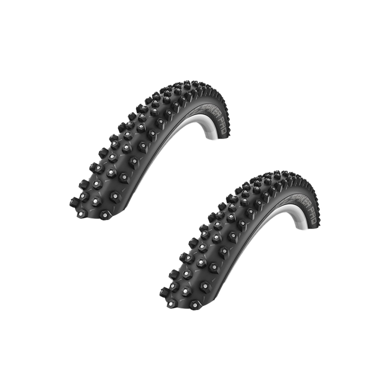 Pack of 2 Schwalbe Ice Spiker Pro Tire 26 x 2.1 Clincher Performance Winter 11100937