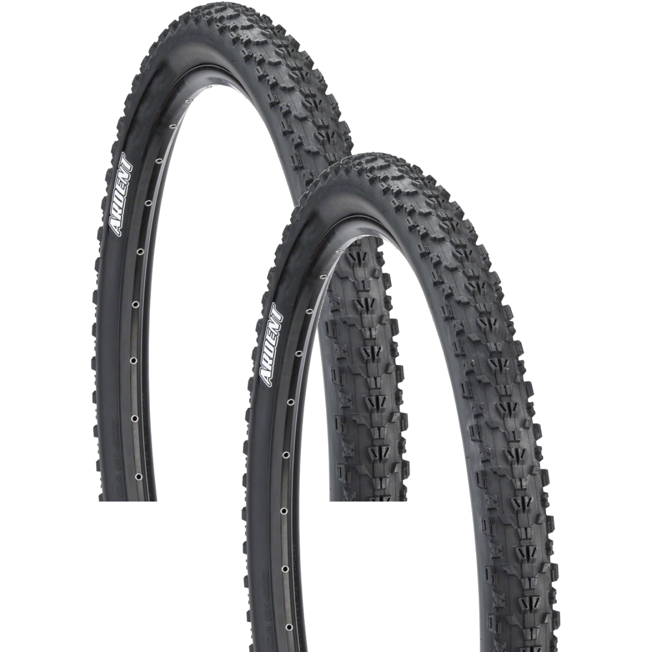 Pack of 2 Maxxis Ardent Tire Clincher Wire Requires Tube Black Mountain Bike TB00302700
