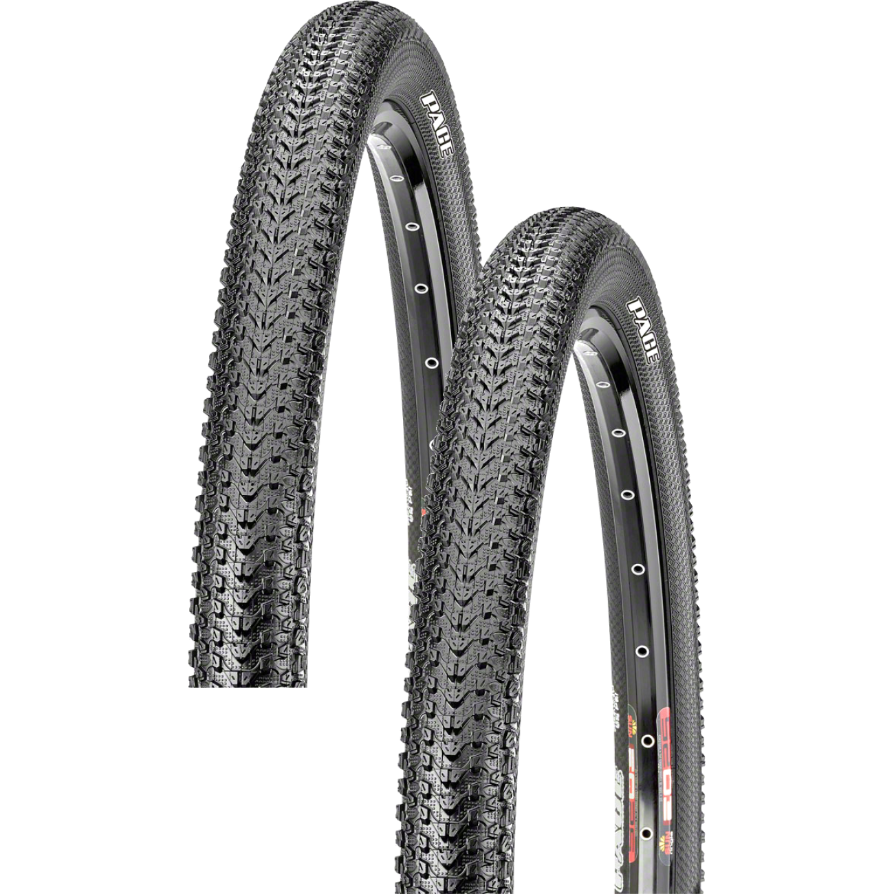 Pack of 2 Maxxis Pace Tire Clincher Wire Bead Tube Required Black 29 x 2.1 TB00327900