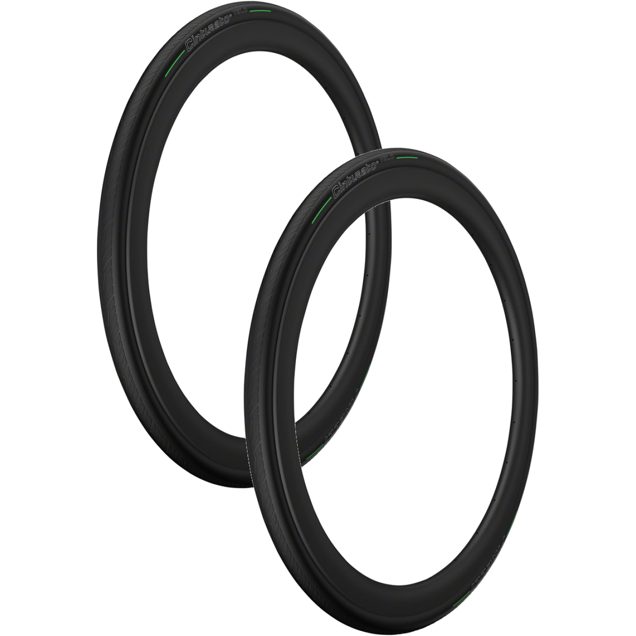 Pack of 2 Pirelli Cinturato Velo TLR Tire 700 x 32 Tubeless Folding Black 3370900