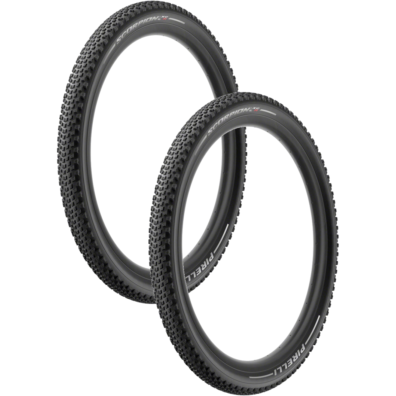 Pack of 2 Pirelli Scorpion XC H Tire 29 x 2.4 Tubeless Folding Black 3704500