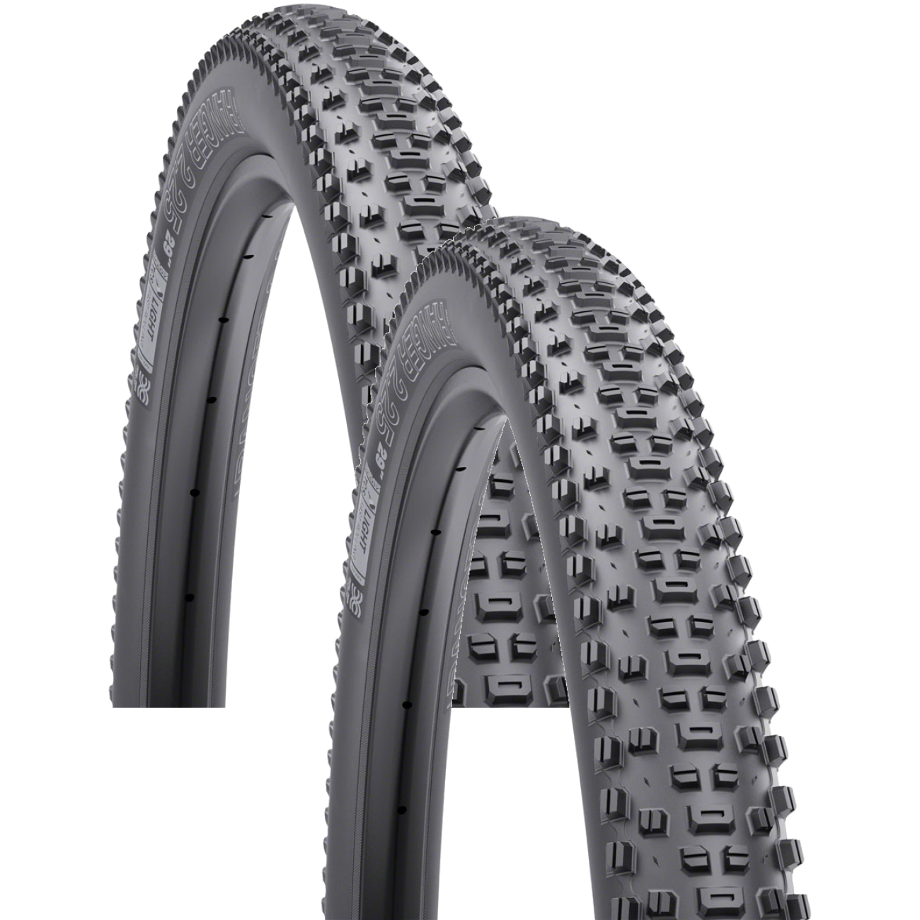 Pack of 2 WTB Ranger Tire 29 x 3.0 TCS Tubeless Black Light/Fast Rolling W010-0967