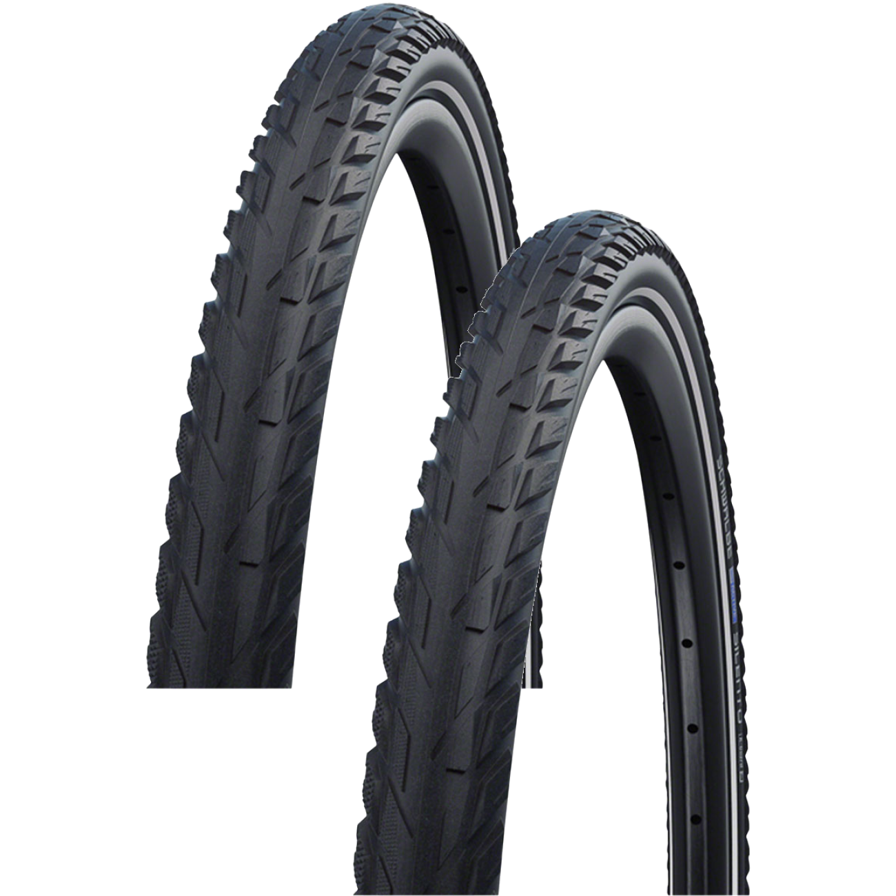 Pack of 2 Schwalbe Silento Tire 26 x 1.75 Clincher Wire Black KGuard SBC 11100183.01
