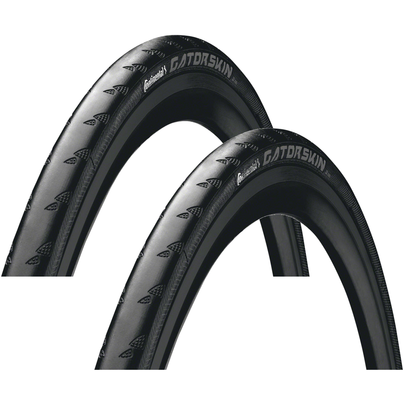 Pack of 2 Continental Gatorskin Black Edition Tire 700 x 25 Clincher Black C1010825