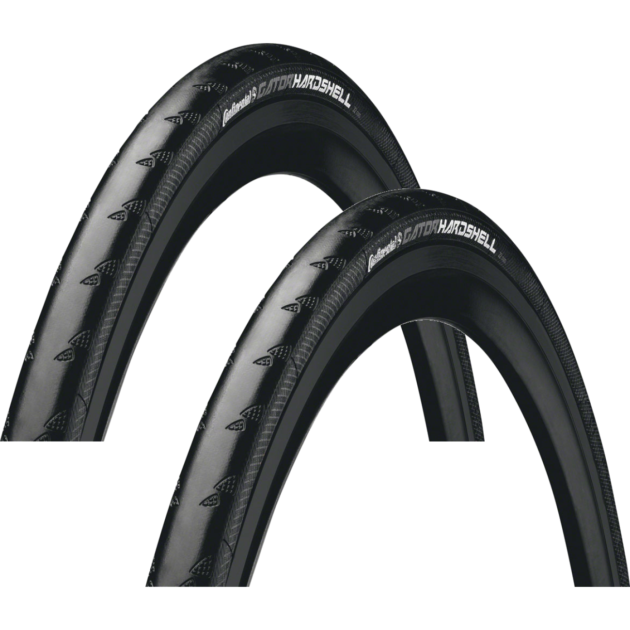 2 Pack Continental Gator Hardshell Black Edition Tire 700 x 28 Black C1414128