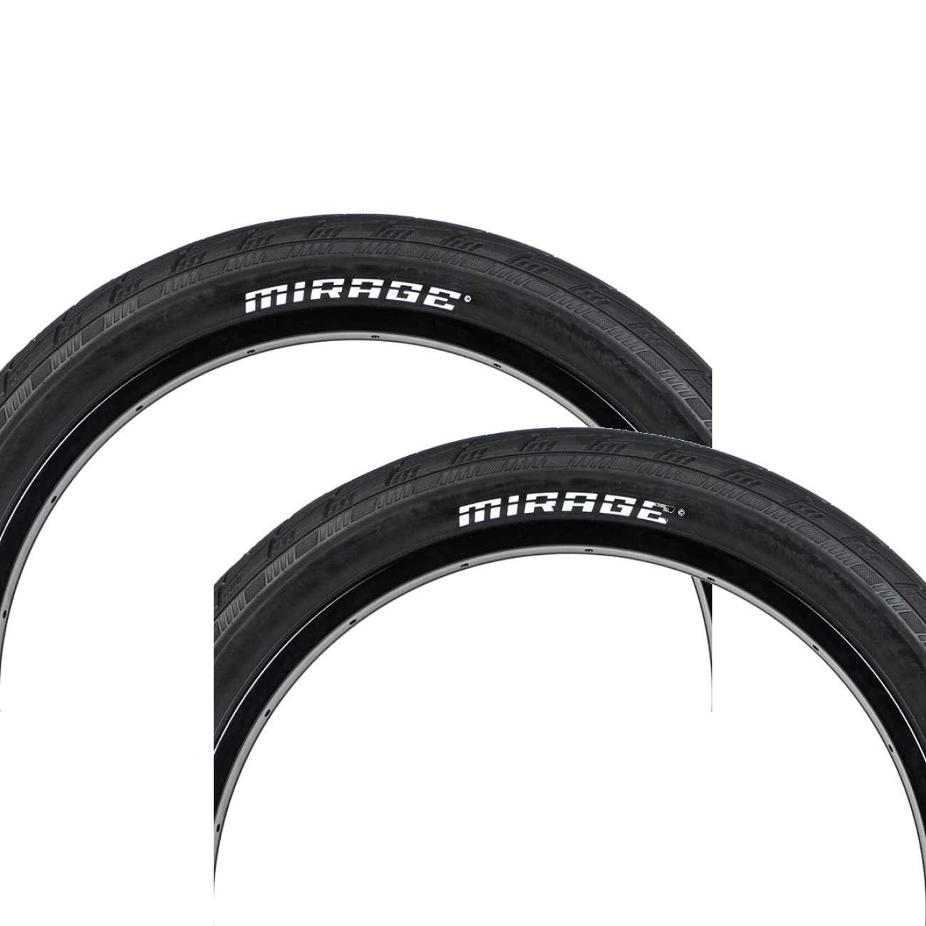 Pack of 2 Eclat Mirage Tire 20 x 2.25 Clincher Folding Black 110tpi 29033020417