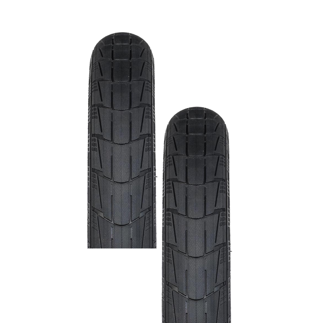 Pack of 2 Eclat Mirage Tire 20 x 2.45 Clincher Folding Black 110tpi BMX Bike 29033020717