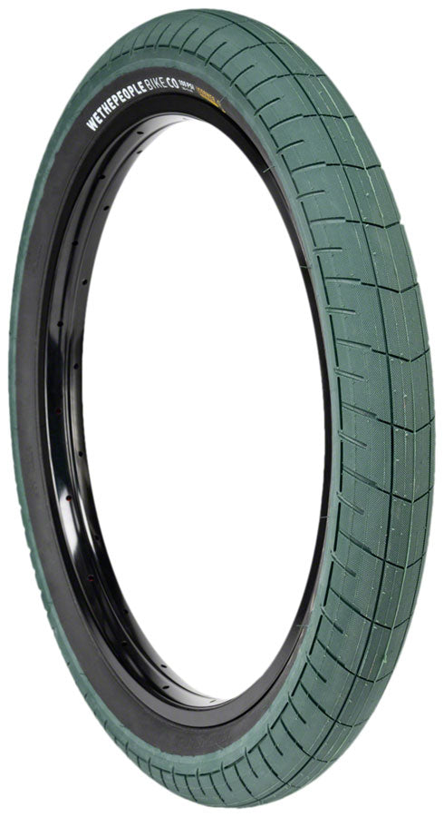 We The People Activate Tire - 20 x 2.35", 100psi, Green/Black 100000744