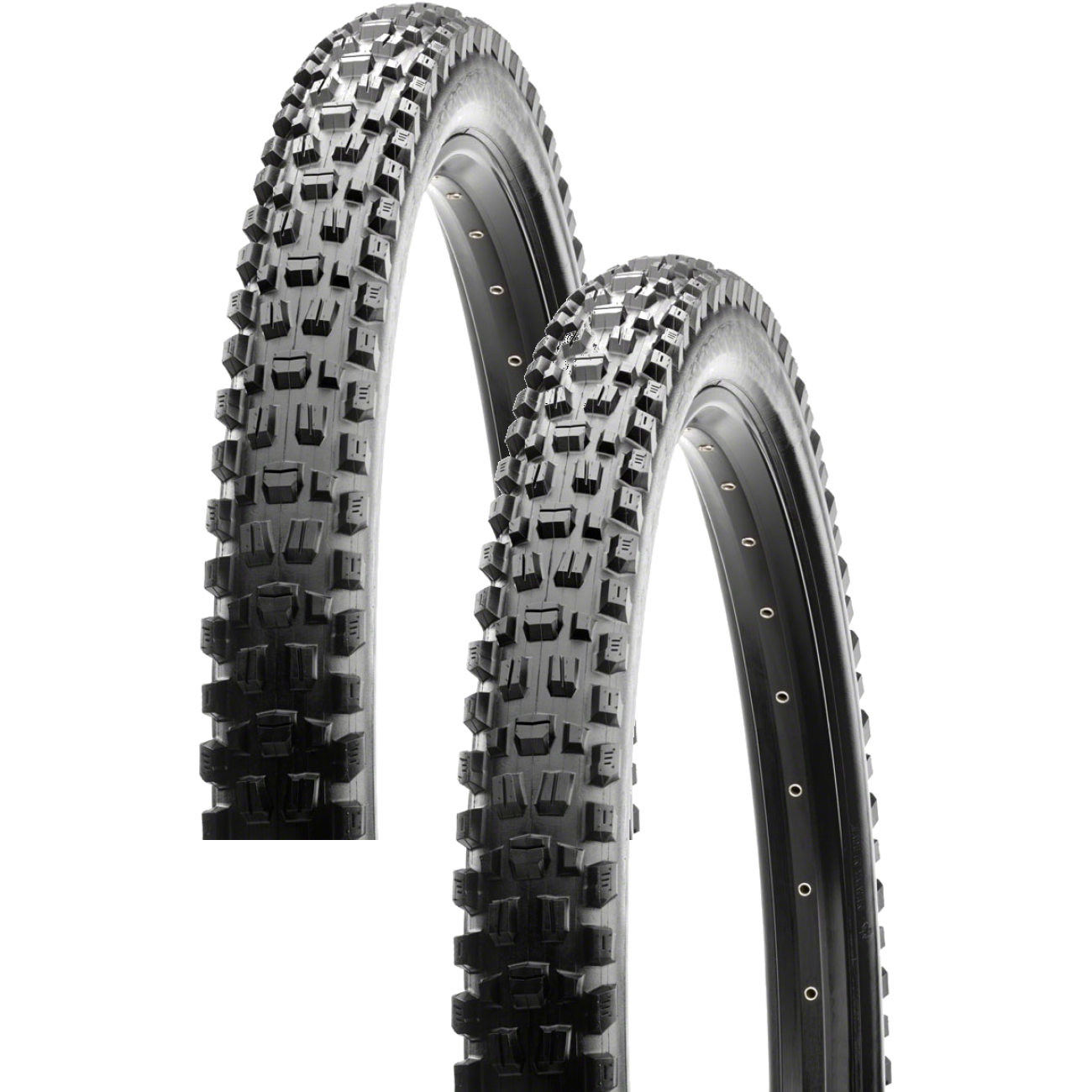 Pack of 2 Maxxis Assegai Durable Tire 29 X 2.5 Dual Compound Exo Tubeless Black TB00163100