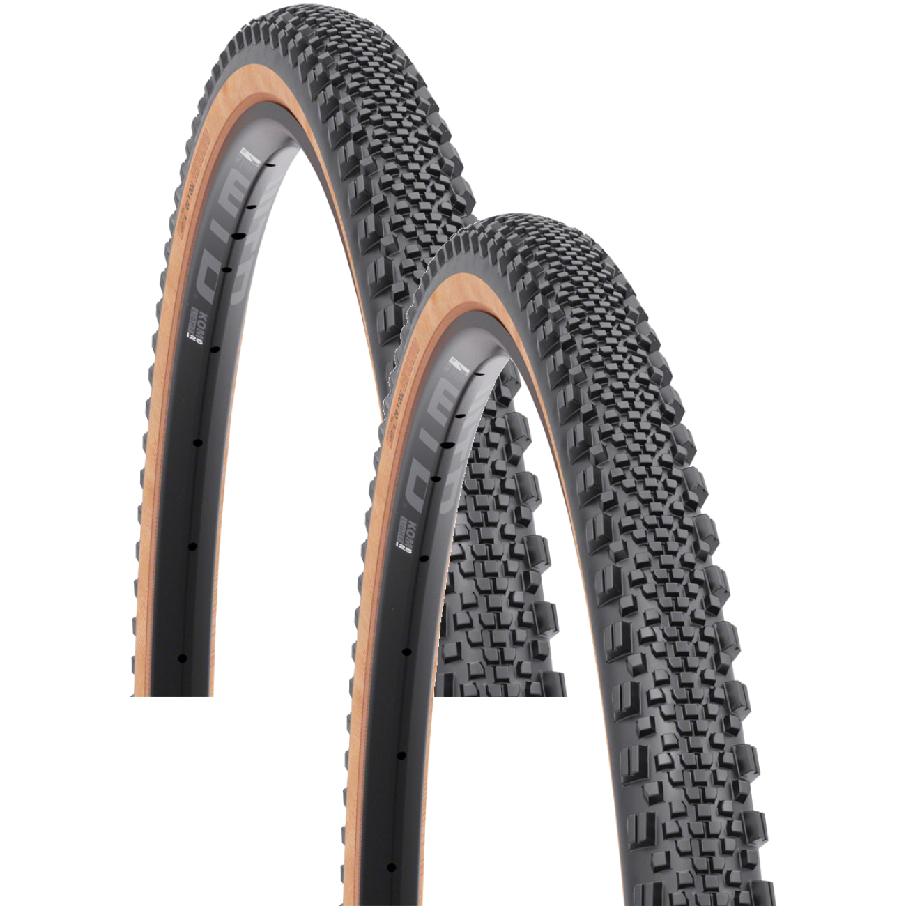 WTB Gravel Tire Pack of 2 Raddler 700 x 40 TCS Tubeless Folding Light Fast Rolling W010-0830