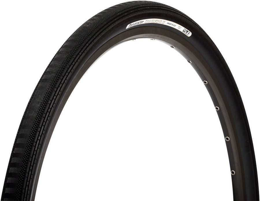 Panaracer GravelKing SS Tire - 700 x 45, Tubeless, Folding, Black RF745-GK-SS-B