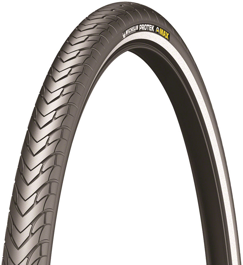 Michelin Protek Max Tire 700 x 47 Clincher Wire Black Reflective Touring Hybrid 09324