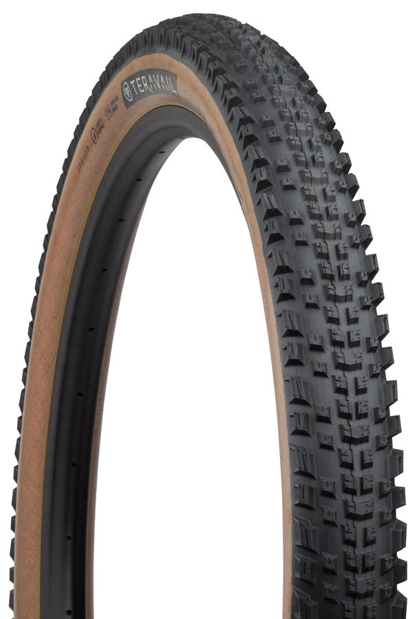 Teravail Ehline Tire 27.5 x 2.5 Tubeless Folding Tan Durable Fast Compound 19-000054