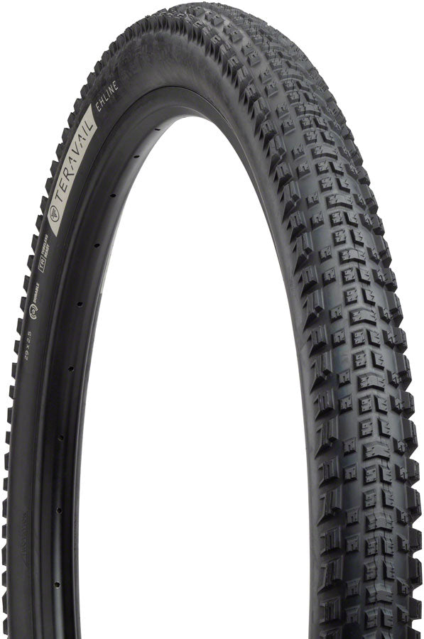 Teravail Ehline Tire 29 x 2.5 Tubeless Folding Black Durable Fast Compound 19-000055