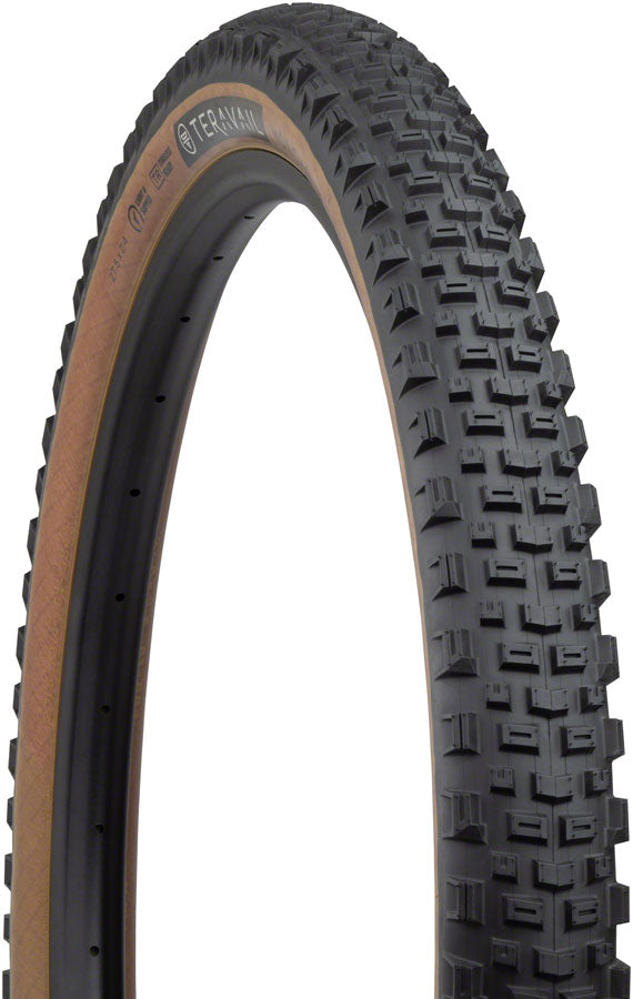 Teravail Honcho Tire 27.5x2.4 Tubeless Folding Tan Light & Supple Grip Compound 19-000044