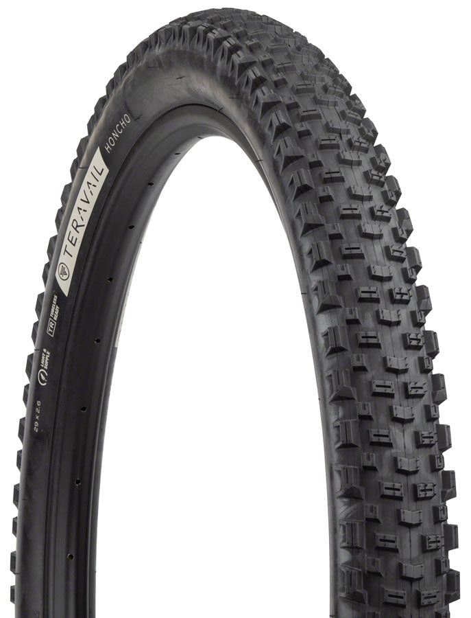 Teravail Honcho Tire 29 x 2.6 Tubeless Folding Blk Light & Supple Grip Compound 19-000053
