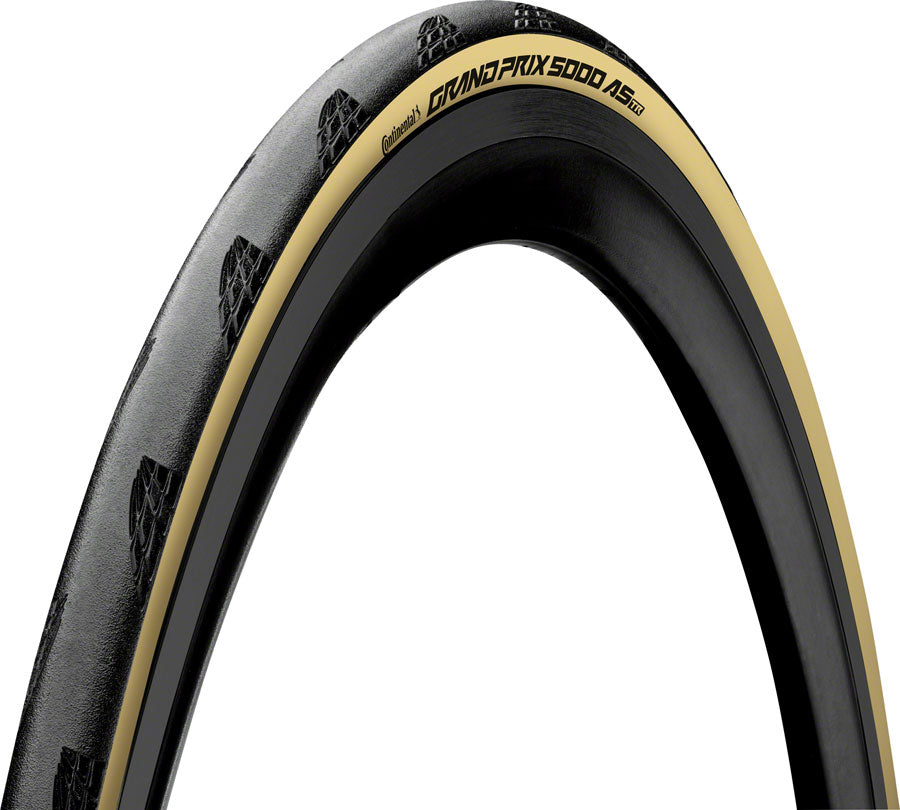 Continental Grand Prix 5000 All Season TR Tire - 700 x 28, Tubeless, Folding, Black/Cream, BlackChili, Vectran Breaker, 01019020000