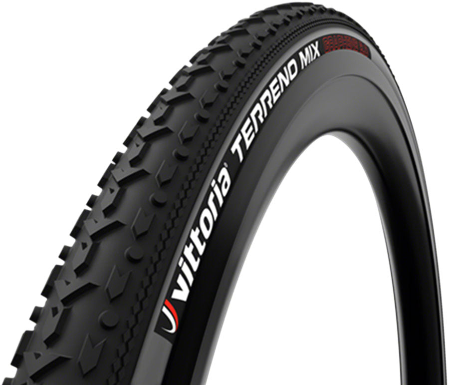 Vittoria Gravel Tire Terreno Mix - 700 x 45, Tubeless, Folding, Black/Anthracite, 1C, TNT, G2.0 11A00474
