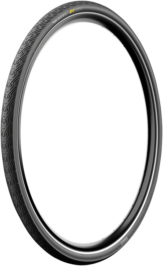 Pirelli Angel DT Urban Tire - 700 x 42, Clincher, Wire, Black, Reflective 4126100