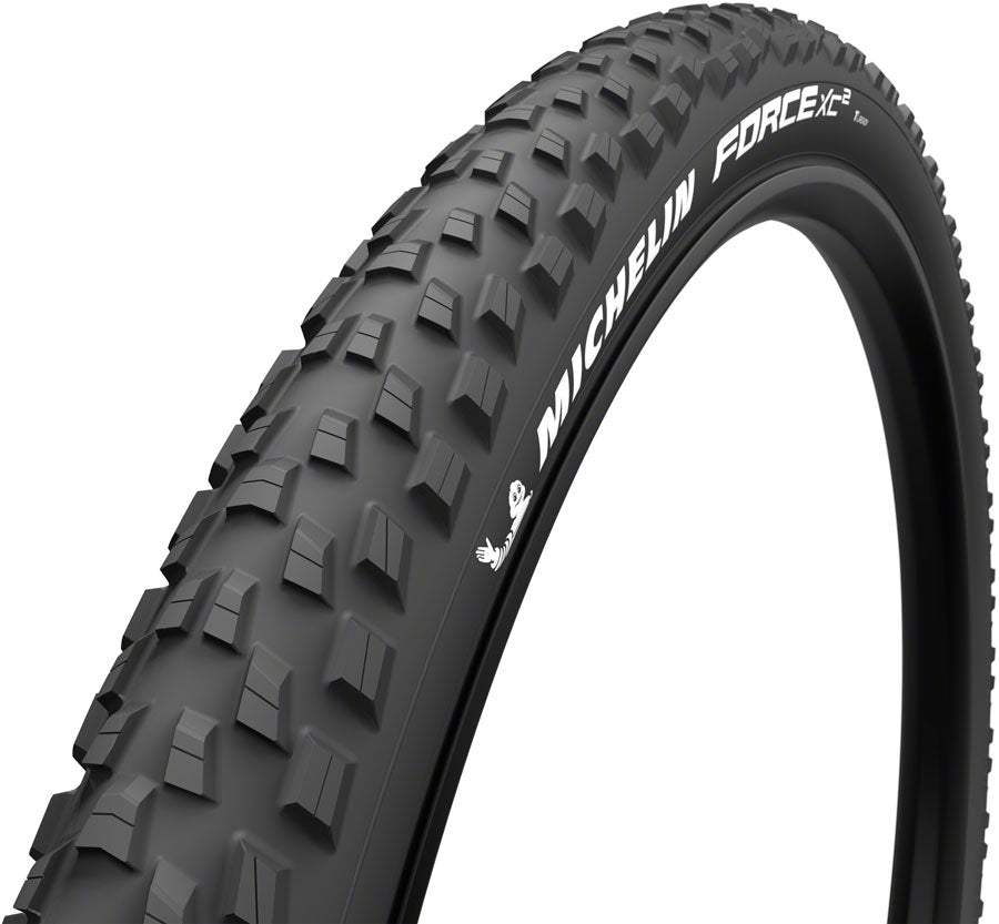 Michelin Force XC2 Performance Tire - 29 x 2.10, Tubeless, Folding, Black, Performance Line, GUM-X, HD Protection, 21858