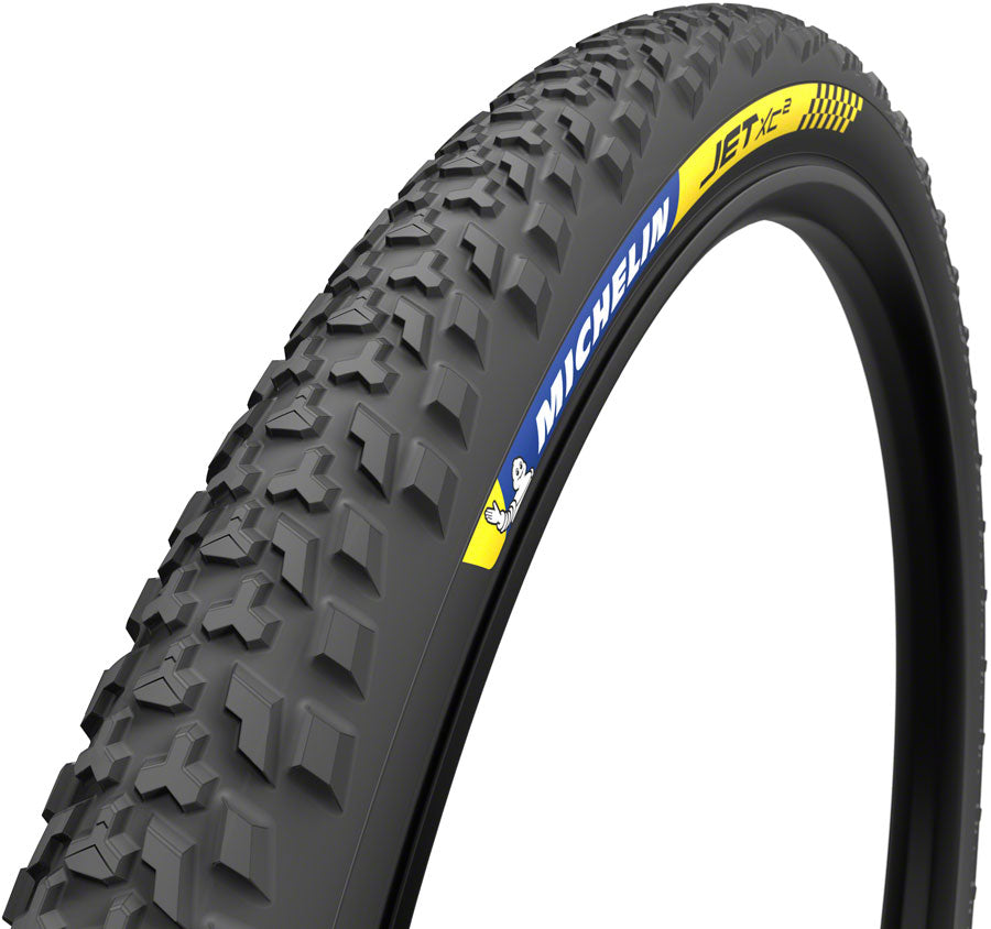 Michelin Jet XC2 Tire - 29 x 2.25, Tubeless, Folding, Black, Racing Line, GUM-X, Cross Shield, E-Bike 36945