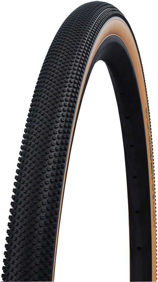 Schwalbe Gravel Tire G-One Allround - 700 x 40, Tubeless, Folding, Black/Tan, Performance Line, Addix 11654339