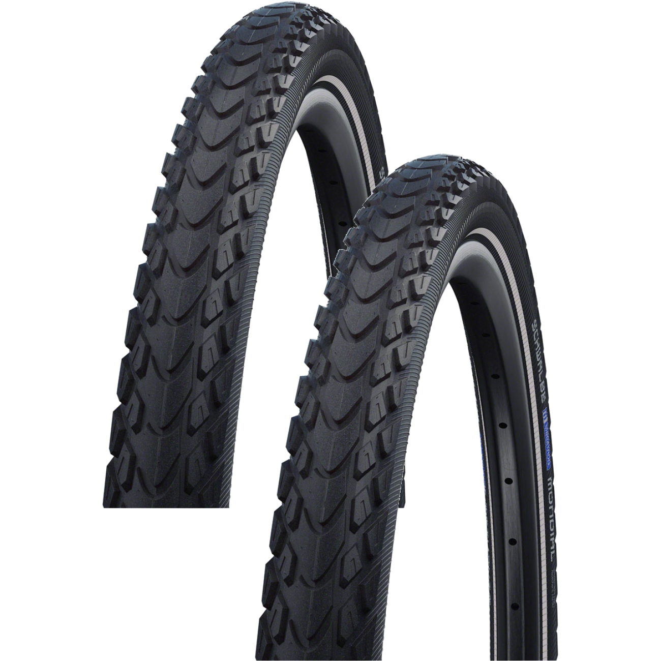 Pack of 2 Schwalbe Marathon Mondial Tire 700 x 35 TPI 67 Clincher Wire Road 11100308