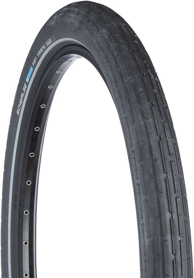 Schwalbe Fat Frank Tire - 29 x 2, Clincher, Wire, Active Line, K-Guard, Liteskin, Black/Reflective 11100219.01