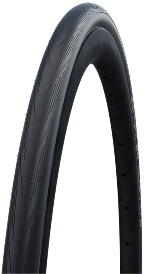 Schwalbe Lugano II Tire 700 x 25 Clincher Folding Black Kguard 50EPI carcass 11654009