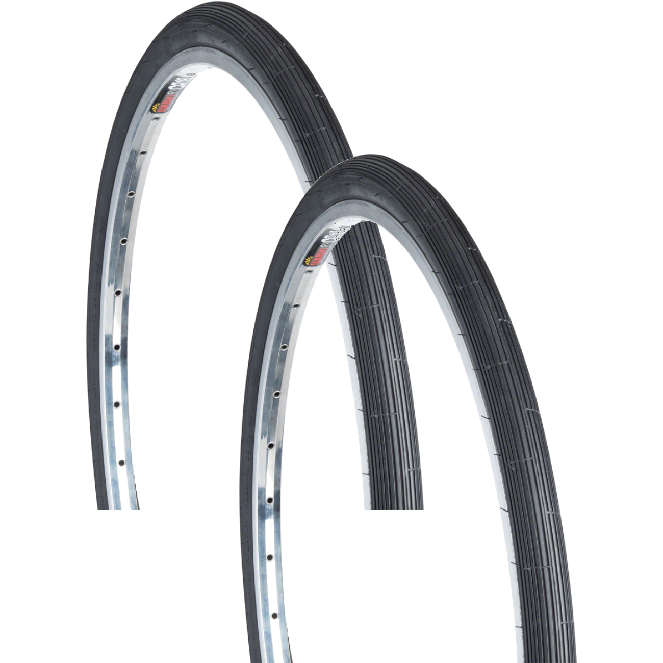 Pack of 2 Kenda Schwinn Tire 26 x 13/8 x 11/4 Clincher Wire Black 22tpi 4270005
