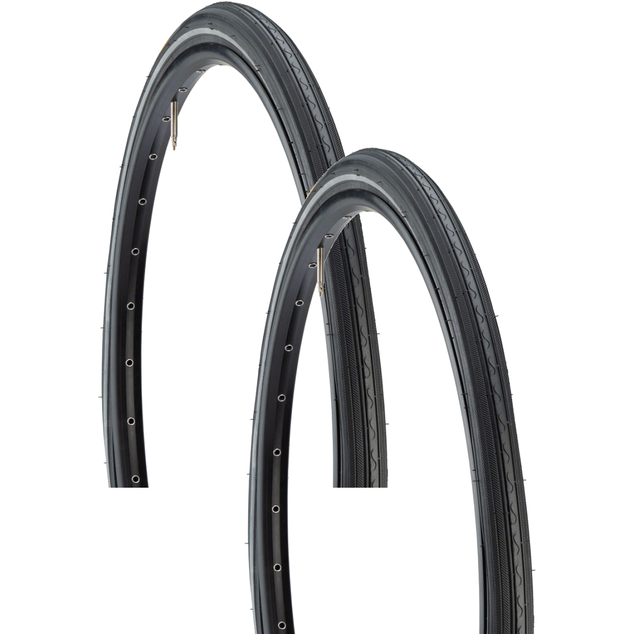 Pack of 2 Kenda Street K40 Tire 26 x 13/8 Clincher Wire Black 60tpi 4198982