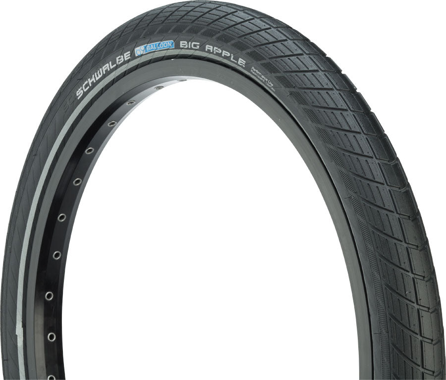 Schwalbe Big Apple Tire 12x2 ClincherWireBlack/ReflectiveActiveSBC KGuard 11100681.02